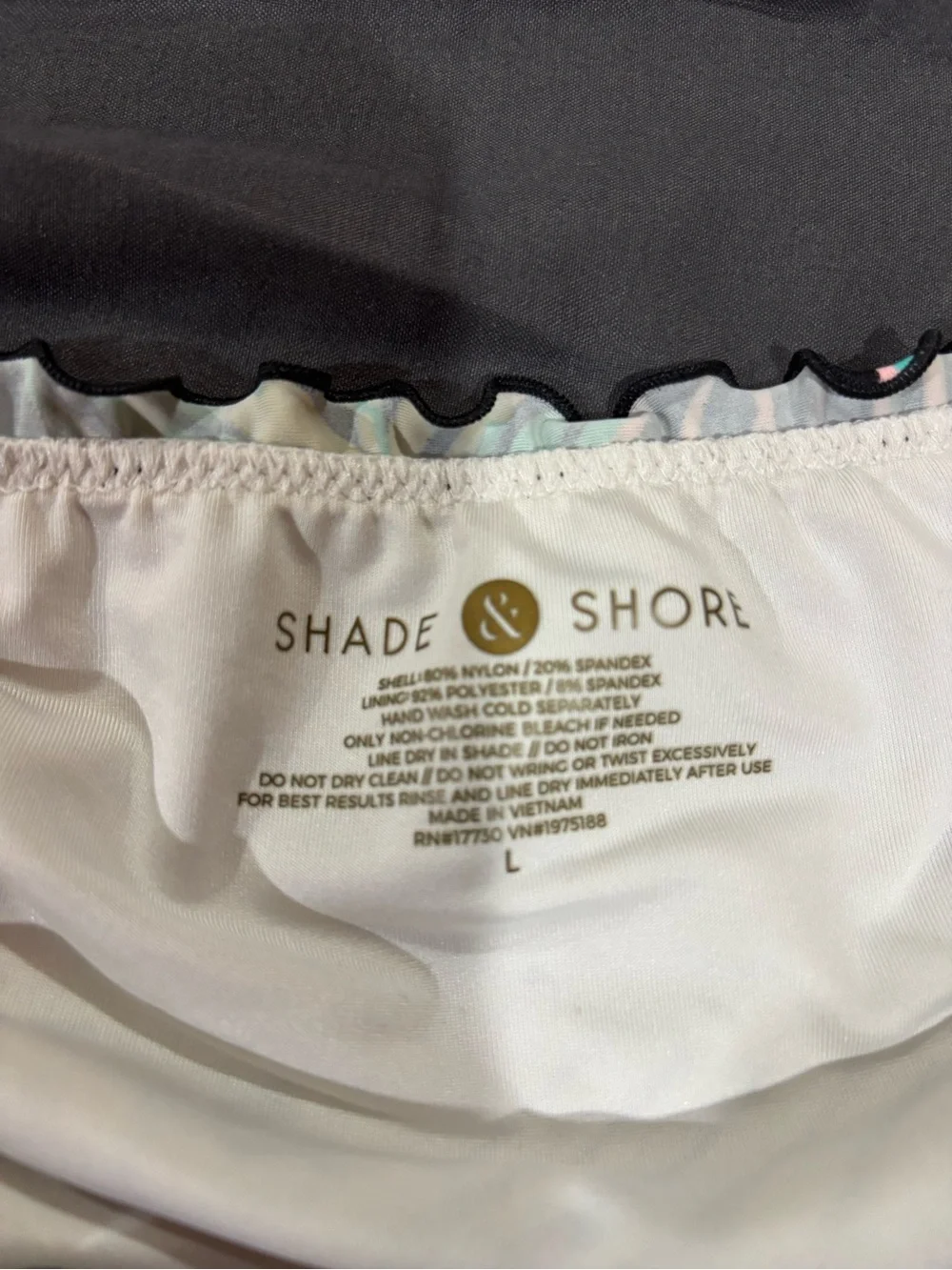 Shade & Shore Palm Print Bikini - Picture 6 of 7